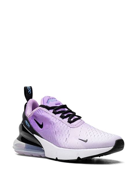 Nike Air Max 270 sneakers in lilac and black 